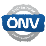 In 2014 geprüft und zertifiziert als ÖNV Basic Instructor
